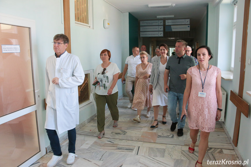 Spotkanie w szpitalu w Krośnie