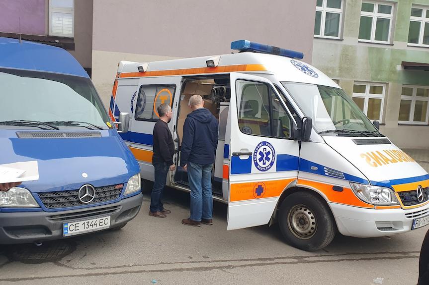 Dary z Korczyny i szpitala w Krośnie trafiły do Chocimia