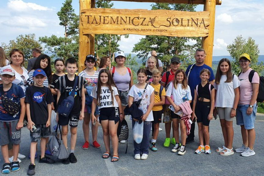 Dzieci z Chocimia przebywały w gminie Korczyna