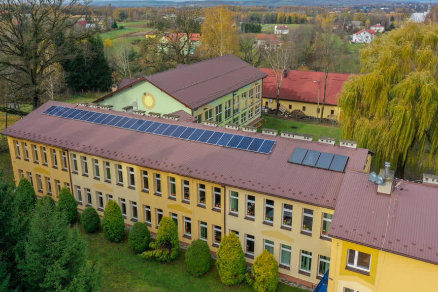 panele słoneczne w Wojaszówce