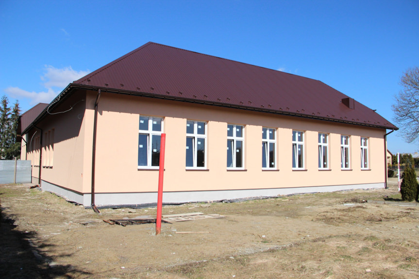 Rozbudowa szkoły w Dobieszynie