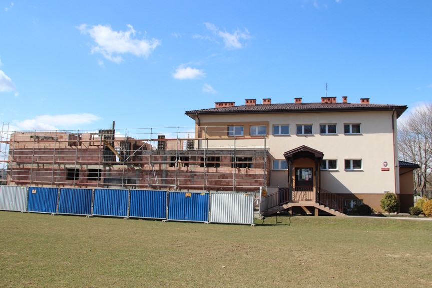 Rozbudowa szkoły w Długiem