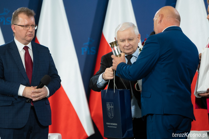 Jarosław Kaczyński w Jedliczu