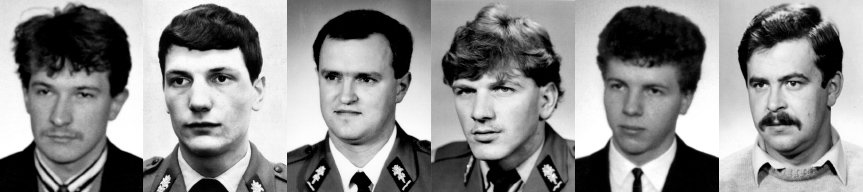 Policjanci którzy ginęli w Cisnej