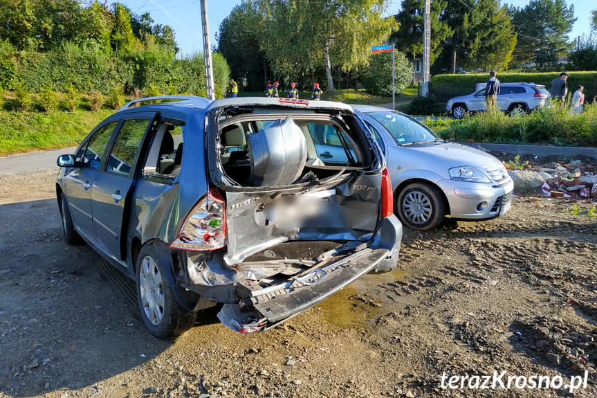 wypadek w Łężanach
