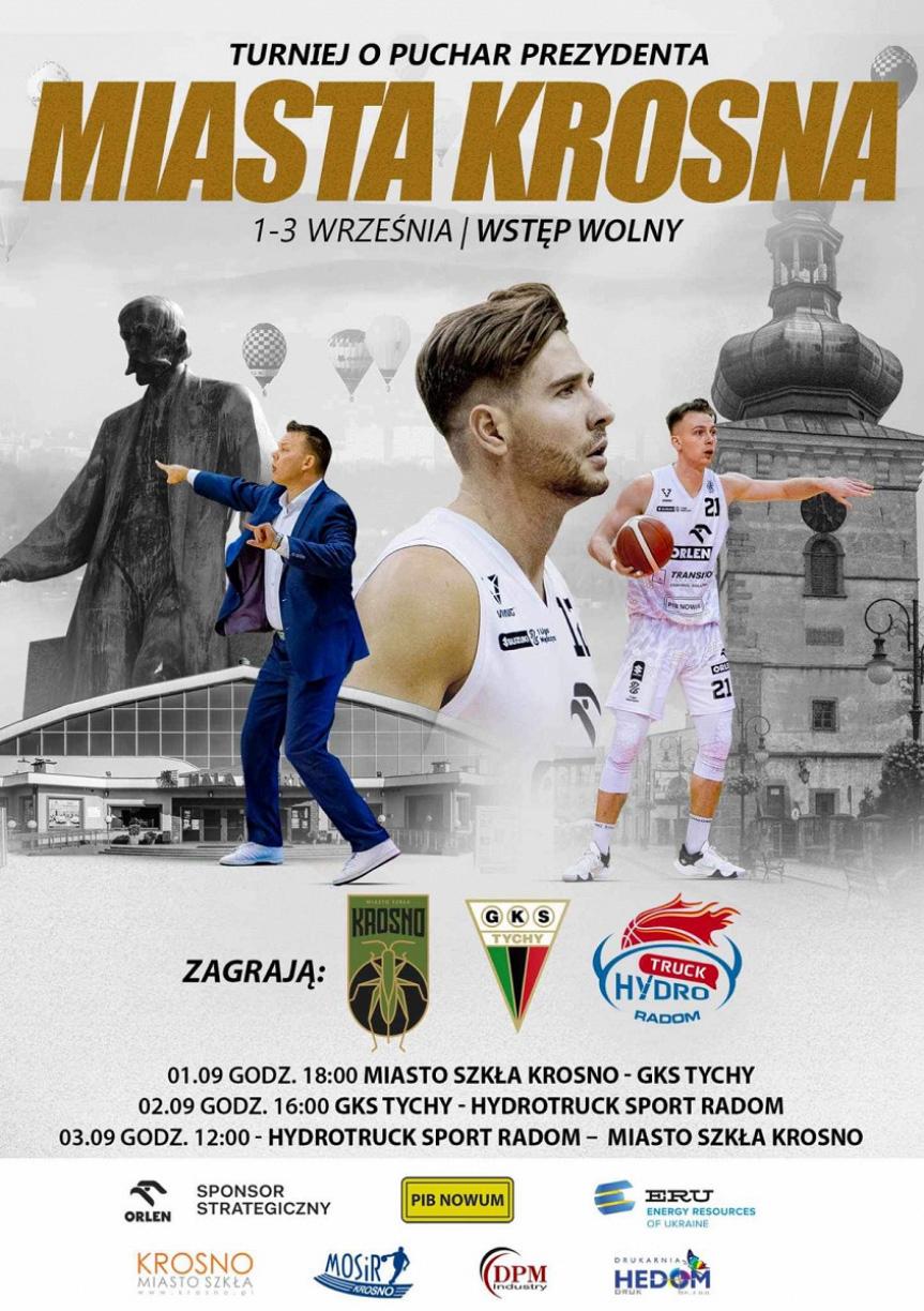 turniej koszykówki w Krośnie