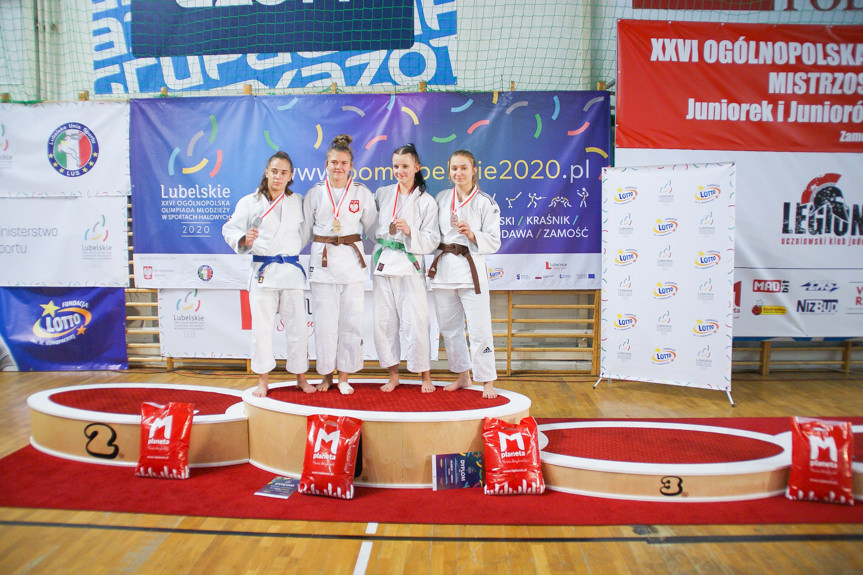 Krosno. Anna Bednarz wicemistrzynią polski juniorek młodszych w judo