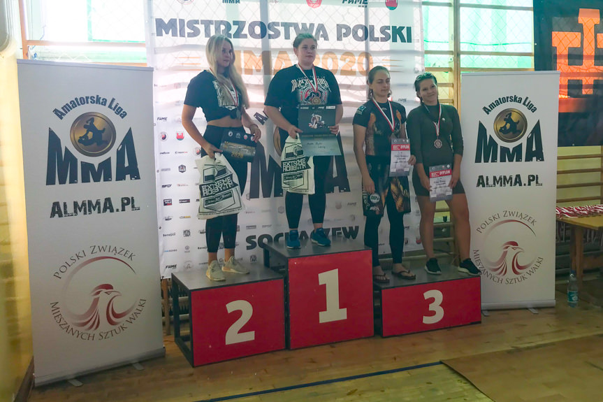 Marlena Sząbara wicemistrzynią Polski MMA