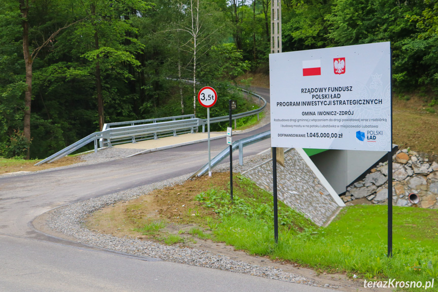 Mosty w Lubatówce i Lubatowej już otwarte