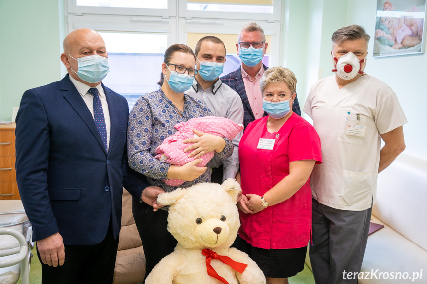 Pierwsze dziecko urodzone w Krośnie w szpitalu w 2022 roku
