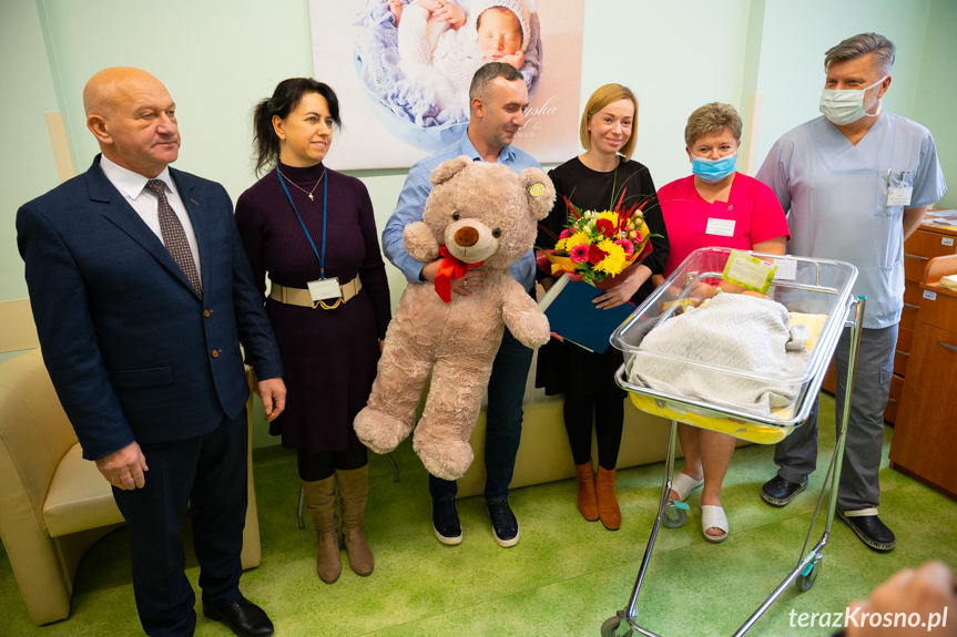 Pierwsze dziecko w Krosnieńskim szpitalu