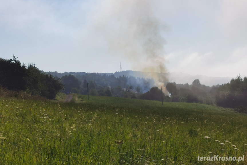 Pożar w Korczynie
