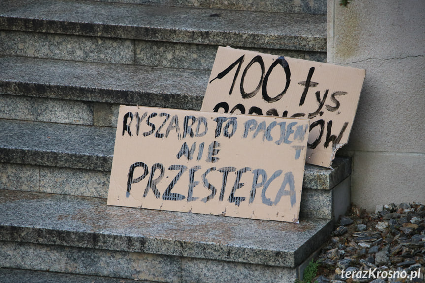 Protest w Krośnie w sprawie marihuany