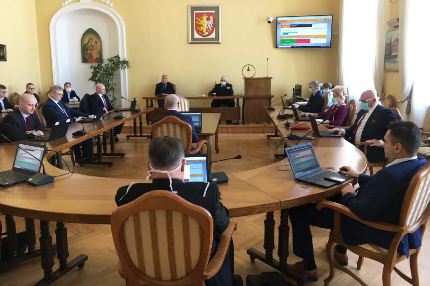 sesja rady miasta Krosna