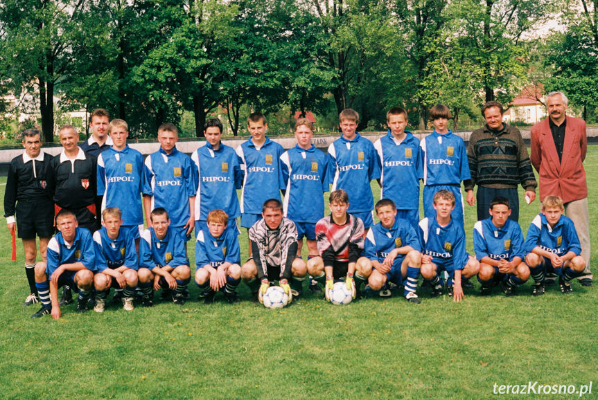 Reprezentacja OZPN Krosno w rozgrywkach o Puchar Michałowicza 1999 r.