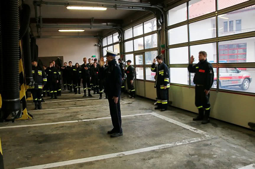 szkolenie dla strażaków