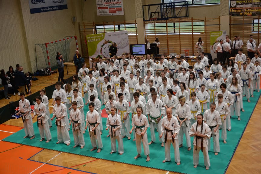 turniej karate w Dukli