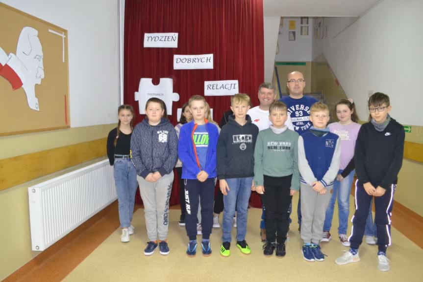 Uczniowie z ZSP w Milczy