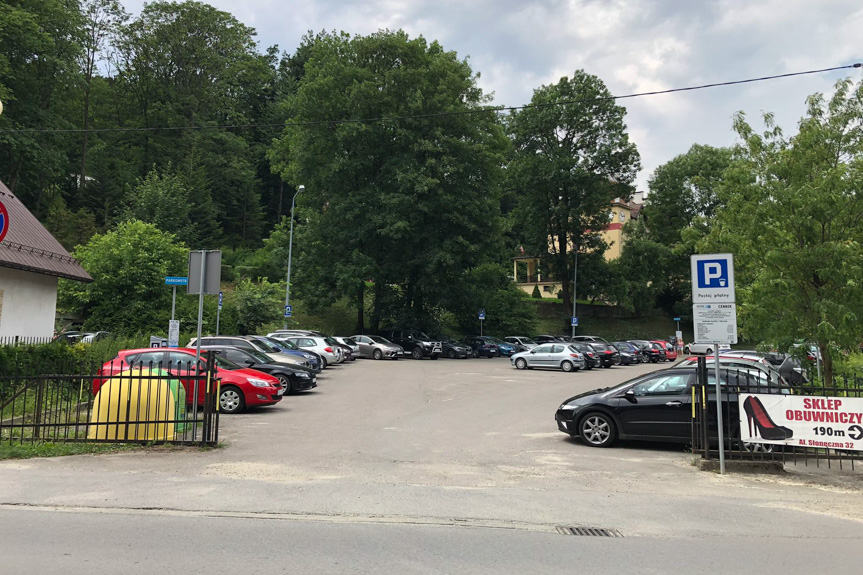 Płatny parking w Iwoniczu-Zdroju