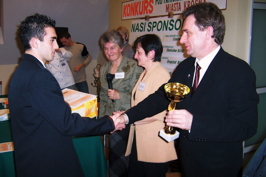 Turniej Najlepszy uczeń w zawodzie cukiernik w Krośnie 2007