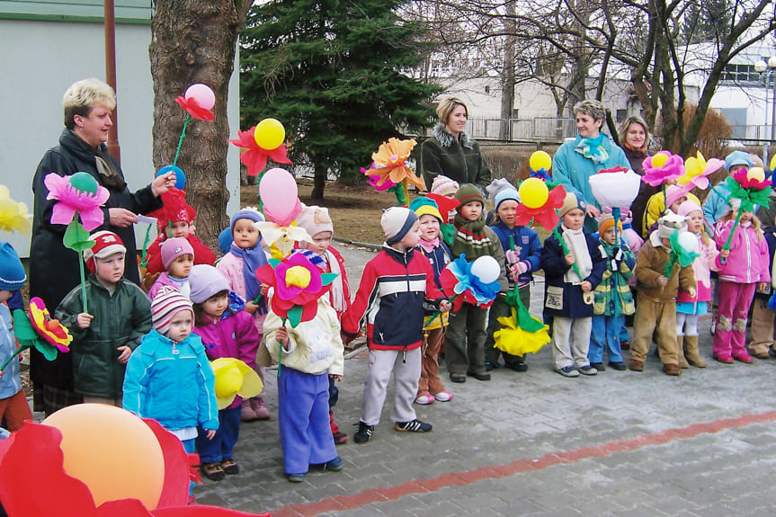 Powitanie wiosny w Przedszkolu Miejskim nr 1 w Krośnie