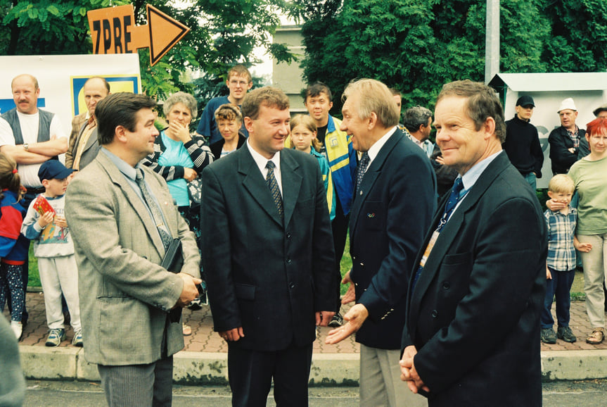 Wyścig Kolarskiego Solidarności i Olimpijczyków w Krośnie rok 2001