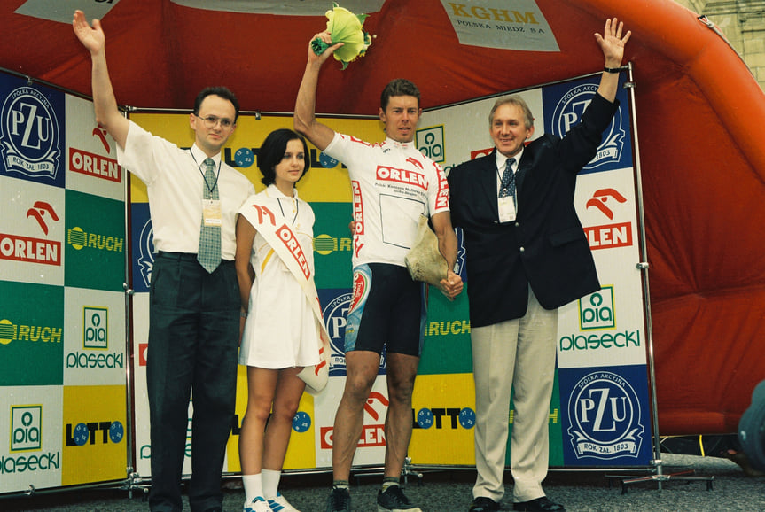 Wyścig Kolarskiego Solidarności i Olimpijczyków w Krośnie rok 2001