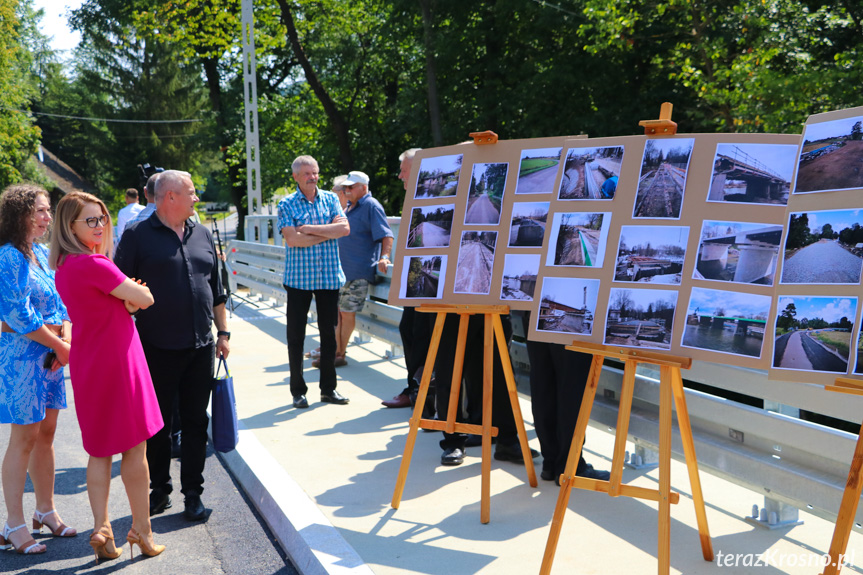 W Łączkach Jagiellońskich otwarto most po przebudowie