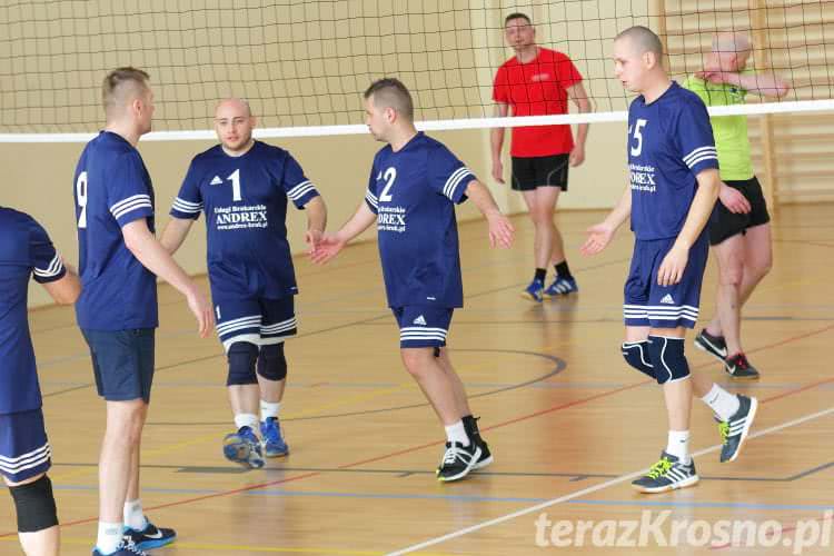 II turniej w piłce siatkowej o Puchar Komendanta Miejskiego Policji w Krośnie