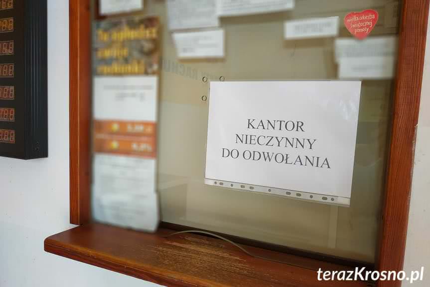 włamanie do kantory w Krośnie