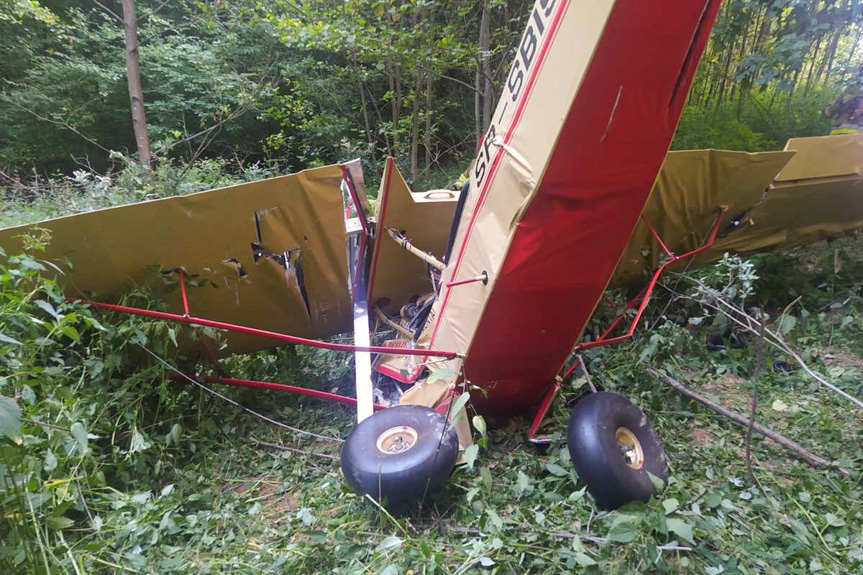 Katastrofa samolotu w Nowej Wsi