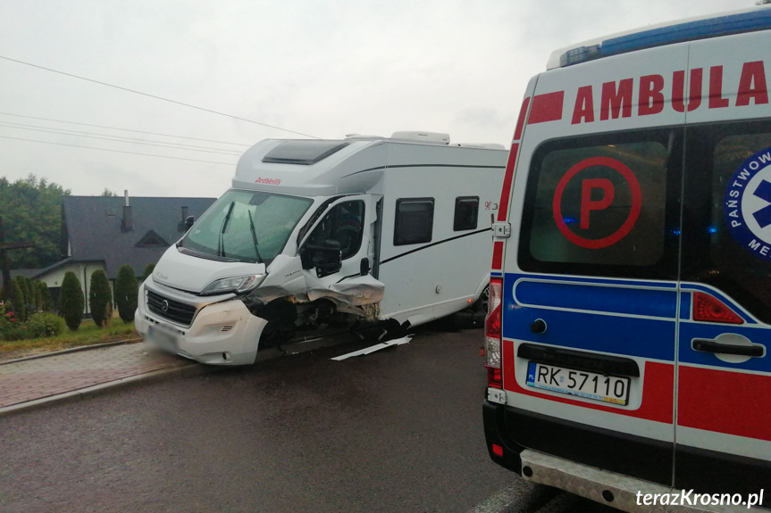 Wypadek w Woli Komborskiej