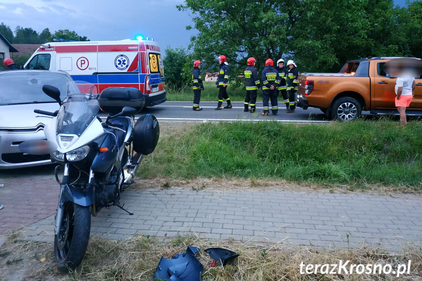 wypadek w Wojaszówce