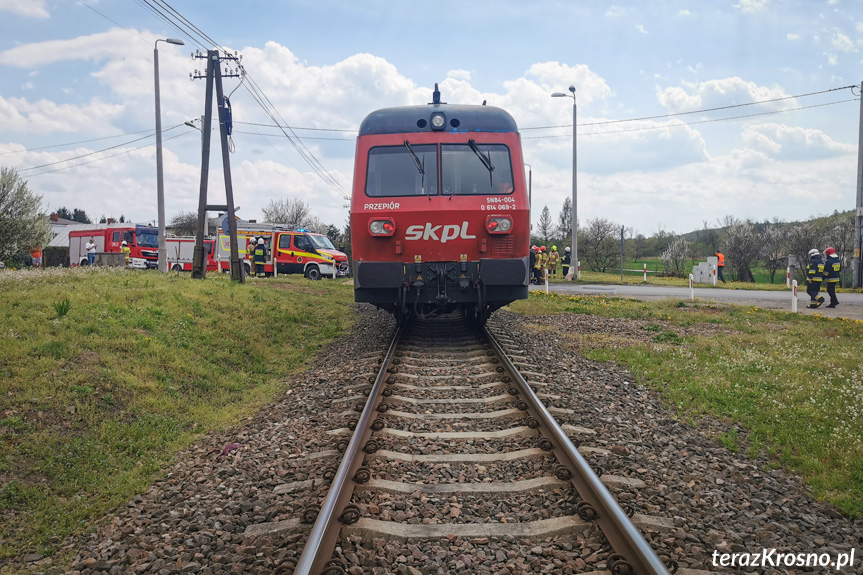Wypadek pociągu w Jedliczu