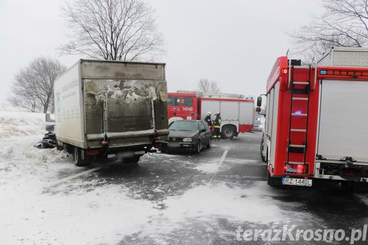 wypadek w Klimkówce