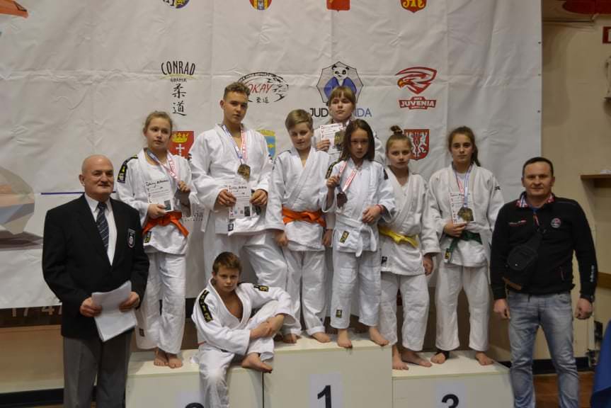 5 medali judoków UKS 15 Krosno
