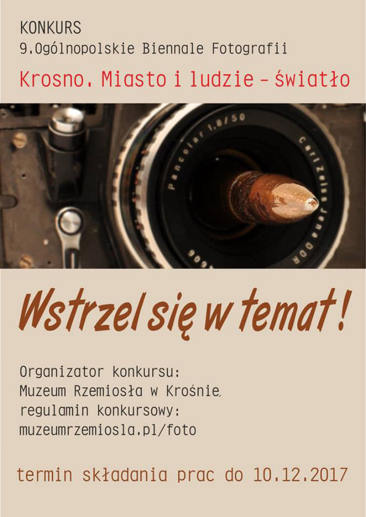 9. Ogólnopolskie Biennale Fotografii "Krosno. Miasto i ludzie – światło"
