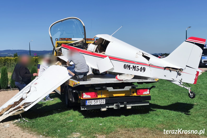 Awaria silnika prawdopodobną przyczyną wypadku lotniczego w Krośnie