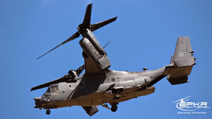 Bell-Boeing V-22 Osprey nad Krosnem