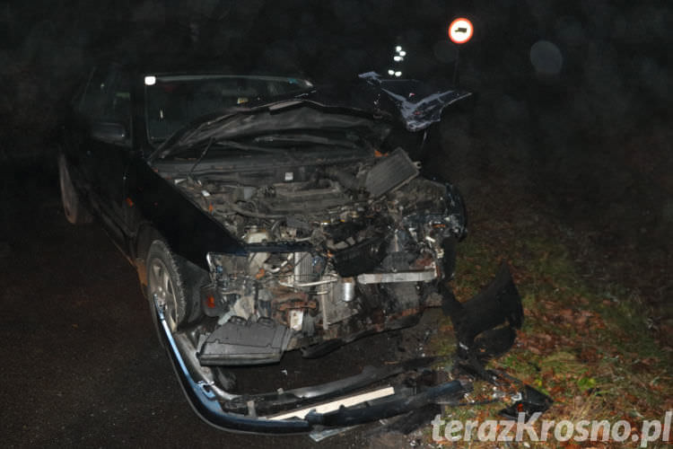 Dwa auta rozbite w Komborni