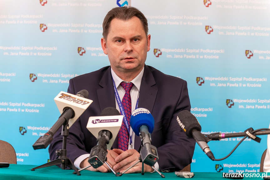 Dyrektor szpitala w Krośnie: chcę przekonać do siebie pracowników