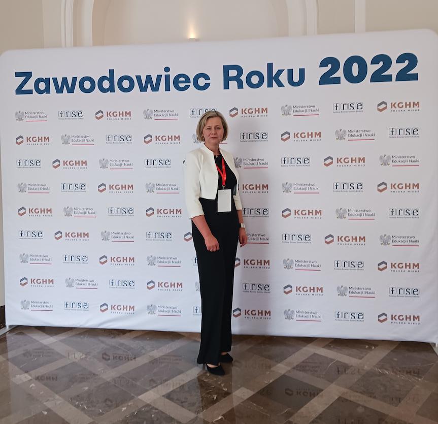 Ewa Długosz-Radoń wyróżniona w konkursie "Zawodowiec roku 2022"