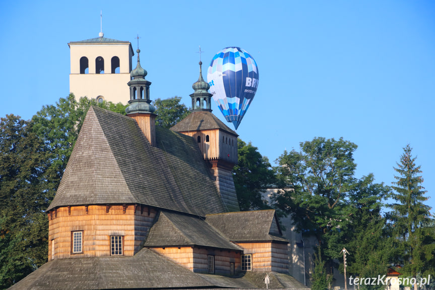 Górskie Zawody Balonowe w Krośnie - poranne konkurencje