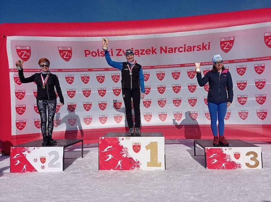 Krośnieńska policjantka mistrzynią Polski w biegach narciarskich