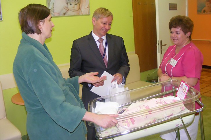 Noworoczne noworodki w krośnieńskim szpitalu