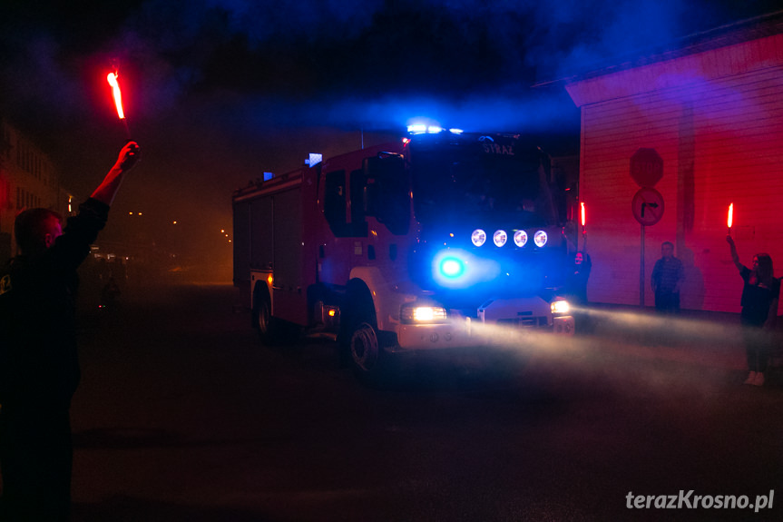 Nowy wóz strażacki w OSP Korczyna. Było huczne powitanie