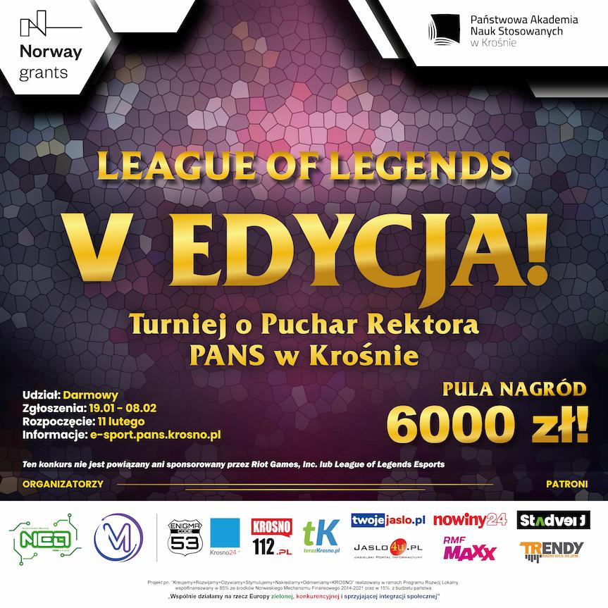 PANS organizuje e-turniej w League of Legends