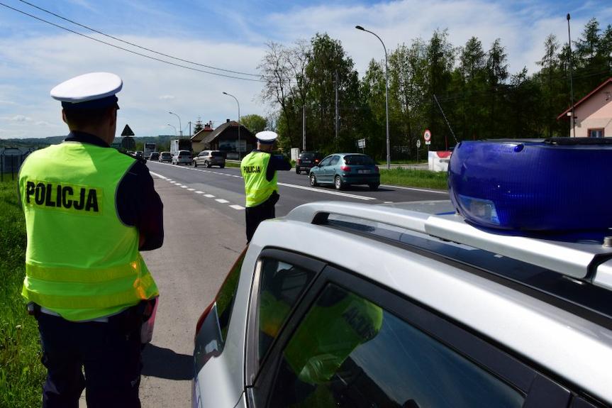 Policyjna akcja "Prędkość" na drogach Krosna i powiatu