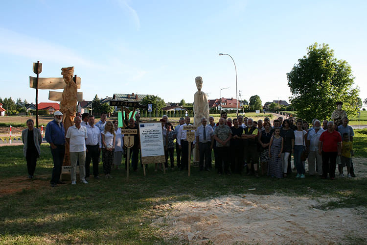 Polsko - Słowacki Plener Rzeźbiarski odbył się w Korczynie