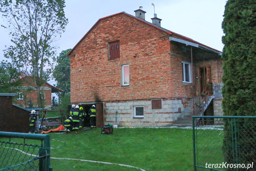Pożar domu w Milczy. Jedna osoba nie żyje